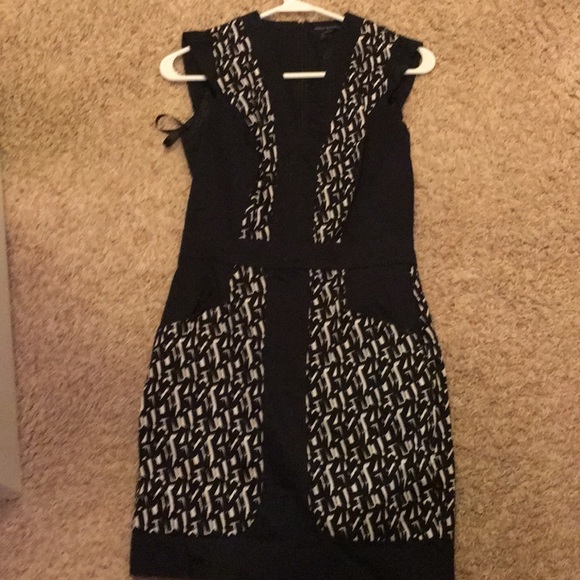 French connection classic dress size 2 worn once - Picture 4 of 6